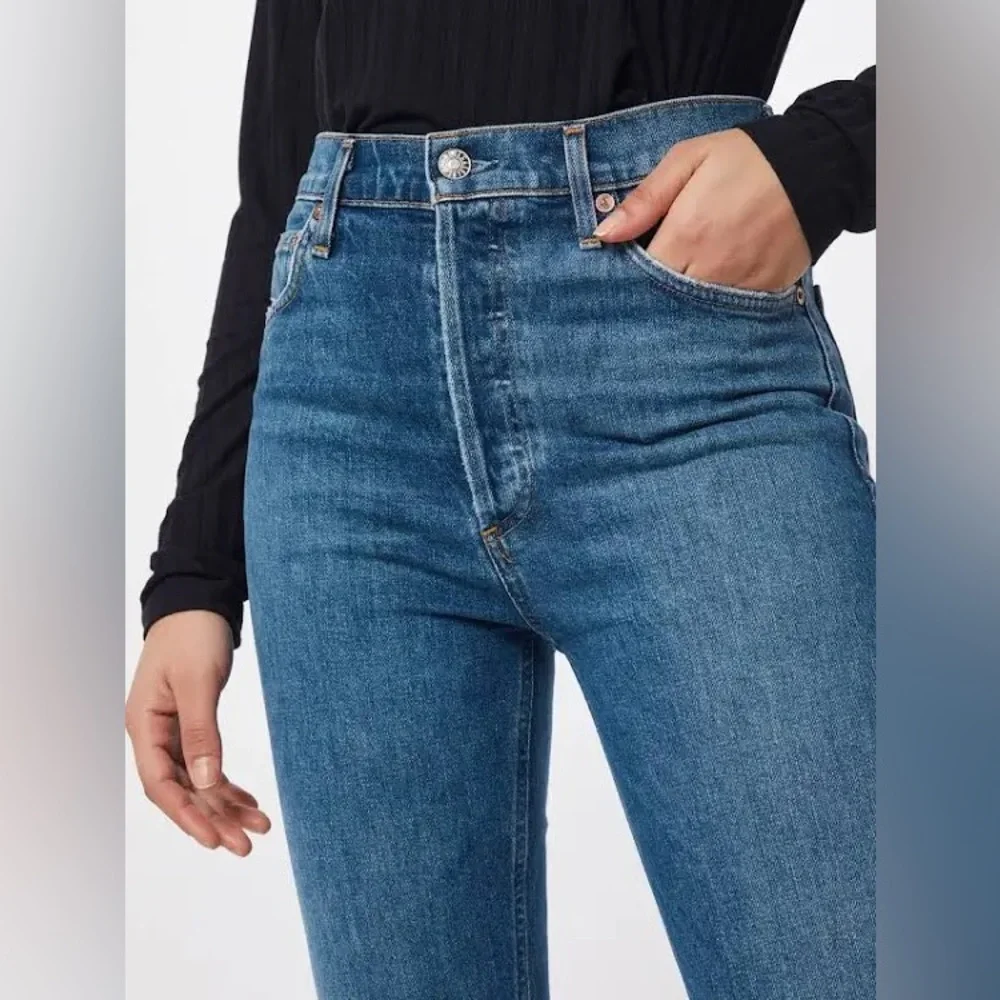 Agolde Women's Nico Hi Rise Slim Fit Jean Size 32